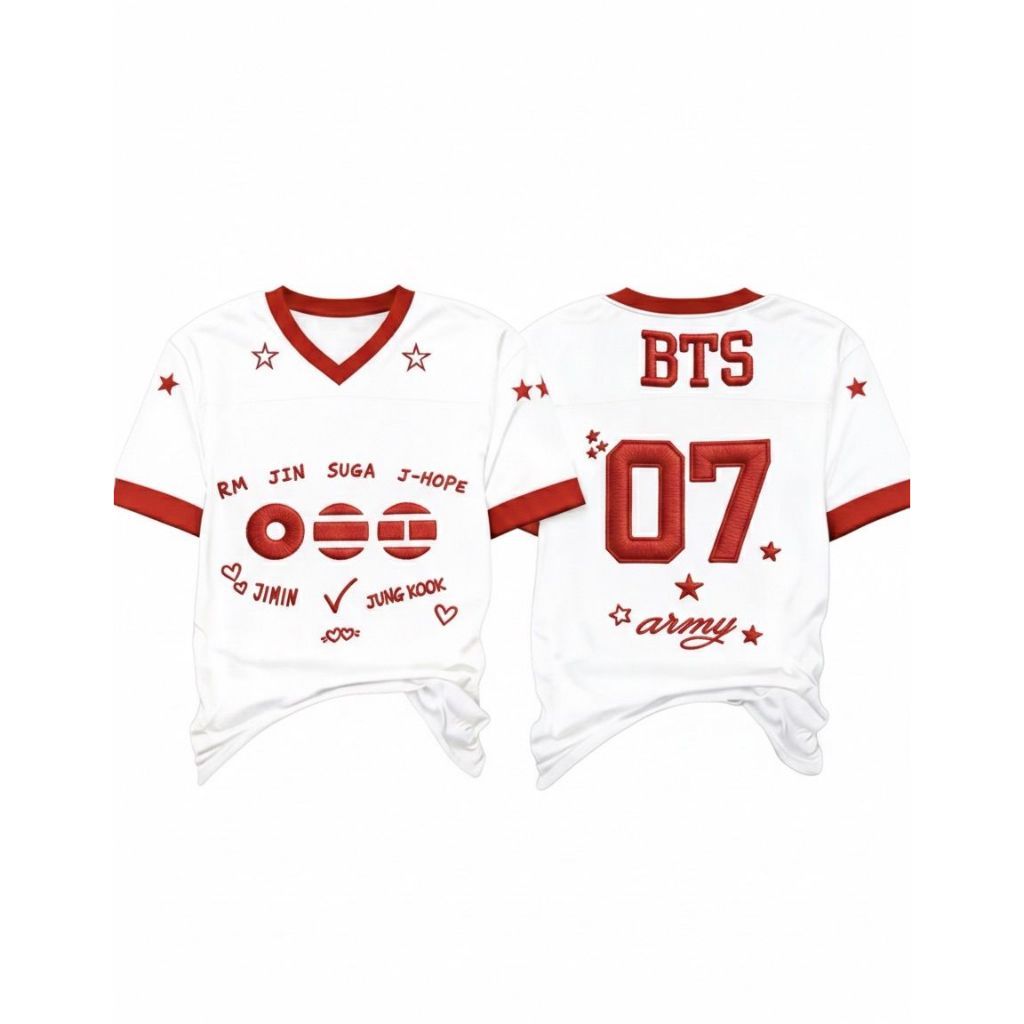 เสื้อ BTS ดีไซน์ล่าสุดสําหรับทัวร์ BTS 2026