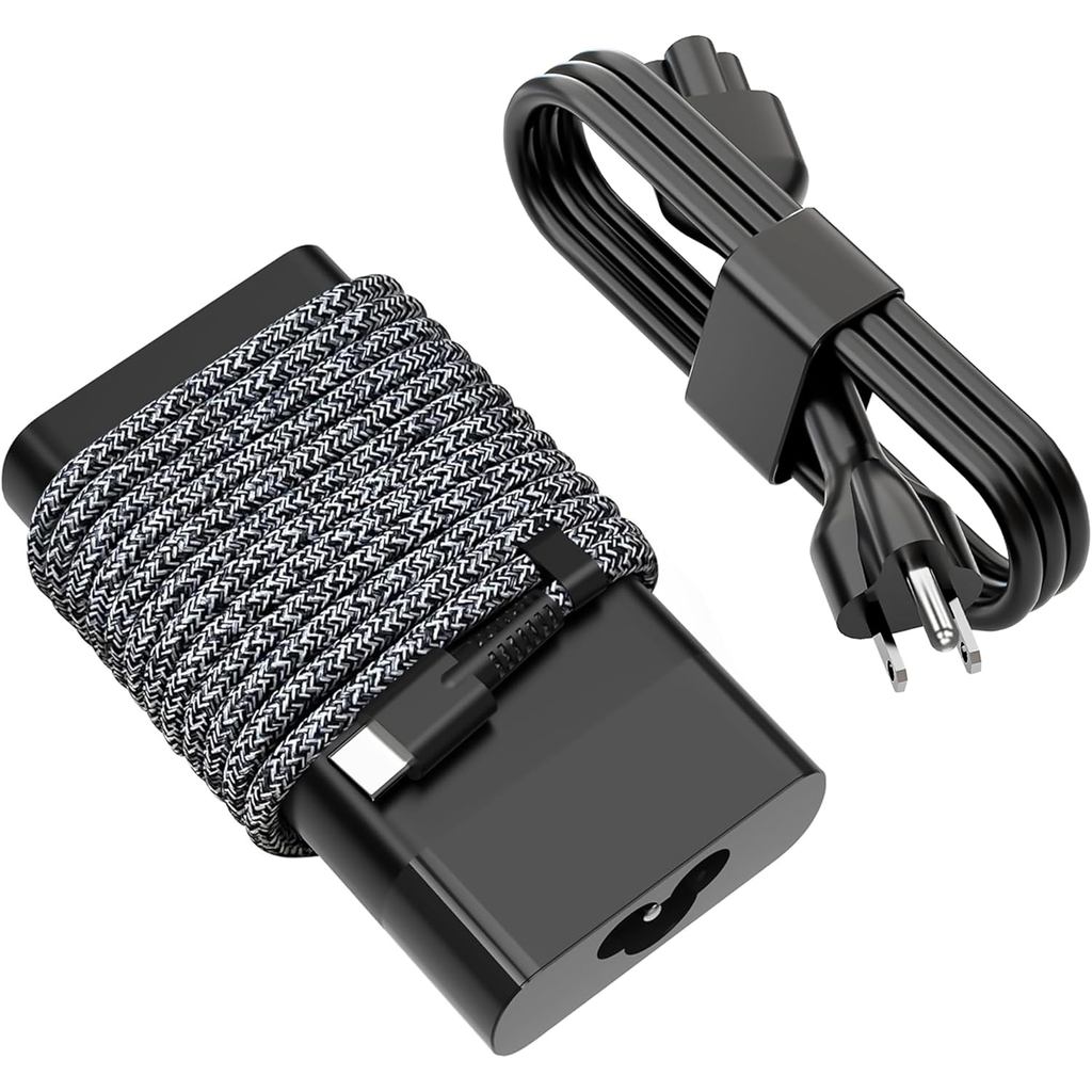 Slim HP 65W USB C แล็ปท็อปชาร์จสําหรับ HP Spectre x360, Spectre, Chromebook, Elitebook x360, Elitebo
