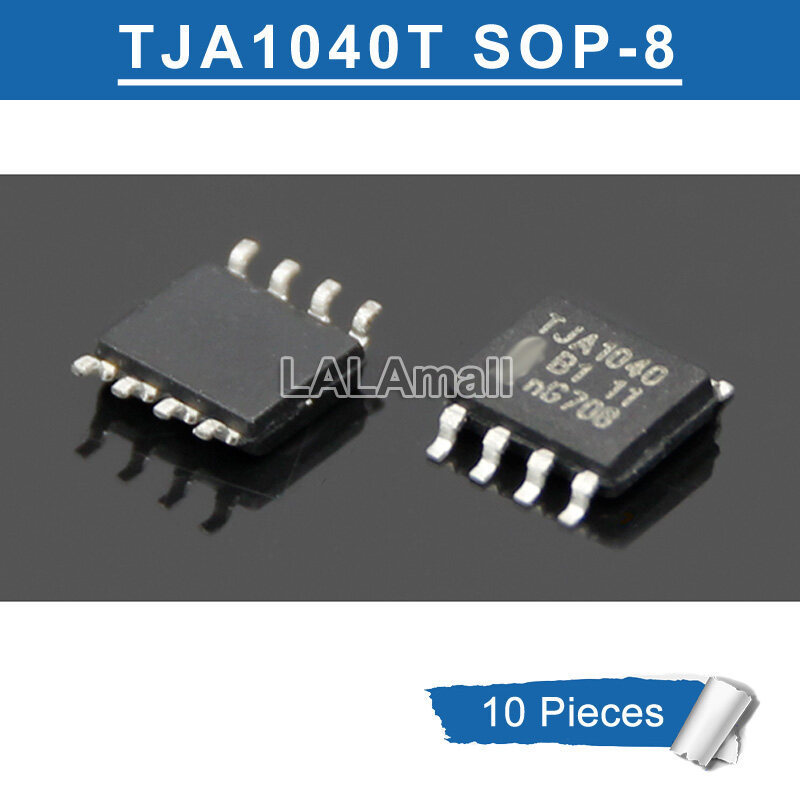 10pcs TJA1040T SOP8 A104/C TJA1040 A1040 SOP8 SOP SMD ความเร็วสูง CAN Transceiver ใหม่เดิม