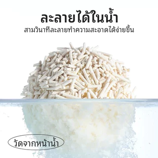 จัดส่งจากท้องถิ่น🚚ทรายแมวเต้าหู้ 6 ลิตร | จับก้อนเร็ว ห้องน้ําแมว กลิ่นหาย ส่วนผสมถั่วเหลืองธรรมชาติ 100% | ส่งฟรี