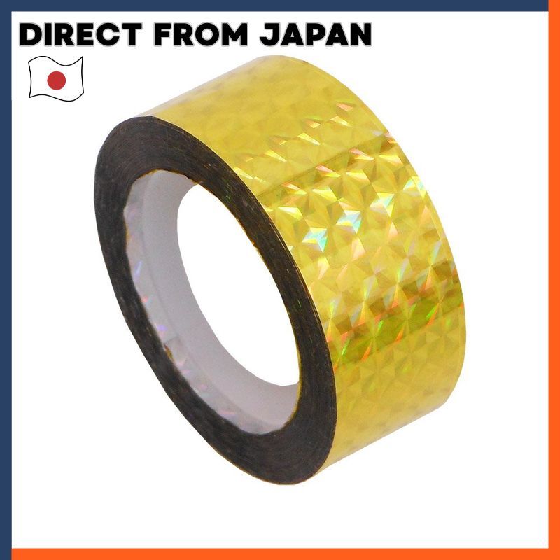 Ehime Shiko Hologram Tape HOT-G Gold 3 Rolls Set