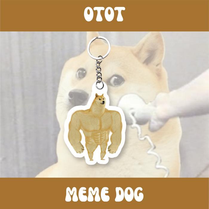 GUNDAN GUNDAN KUNCI MEME DOG | อากรILIK 3MM | MEME MEME | MIM Besi Chains - OOT