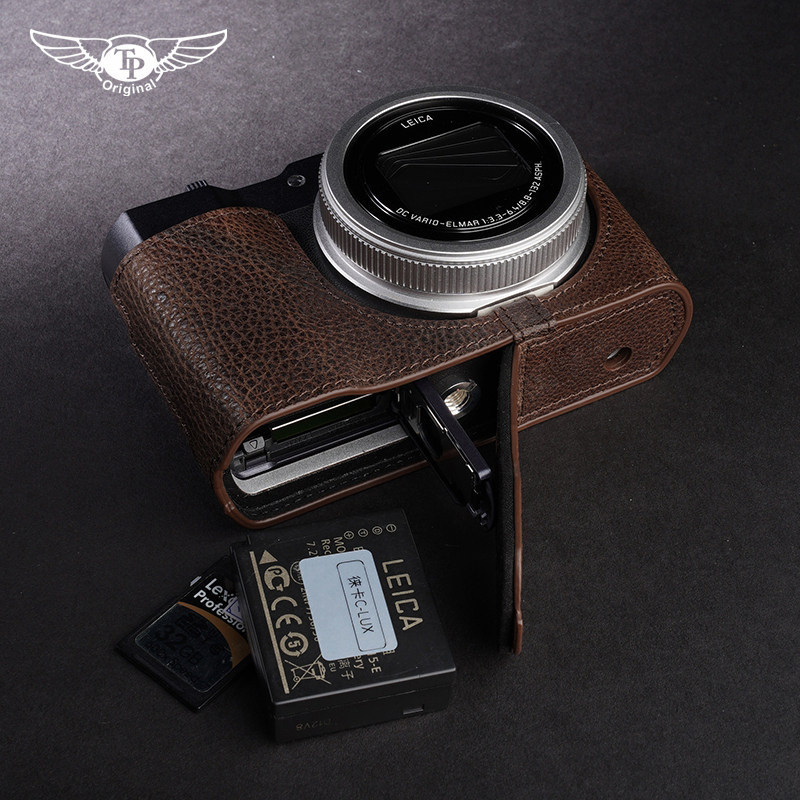 ไต้หวัน TP Leica Leica C-LUX กระเป๋ากล้อง Leica CLUX เคสหนังกล้อง Handmade Cowhide Protection