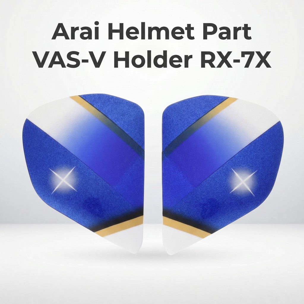 ที่ล็อกชิลด์หมวกกันน็อก Arai VAS-V สำหรับ RX-7X (Pedrosa Samurai) | Arai VAS-V Holder for RX-7X, Ped