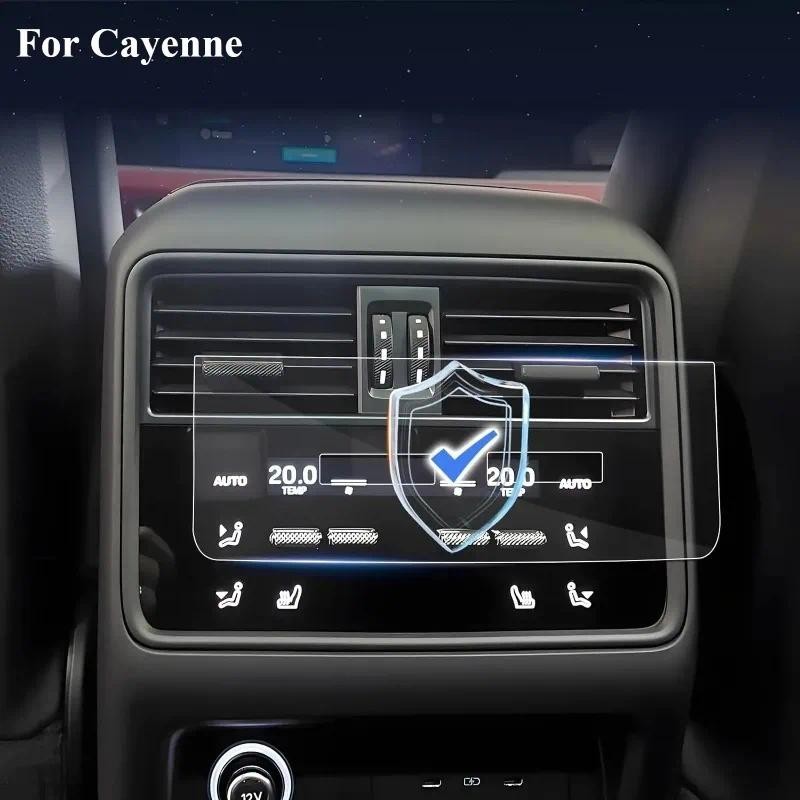 สําหรับ 2024 Cayenne/Caynne Coupe เครื่องปรับอากาศแผงควบคุมจอแสดงผล TPU ป้องกันหน้าจอ (สําหรับ 2024 