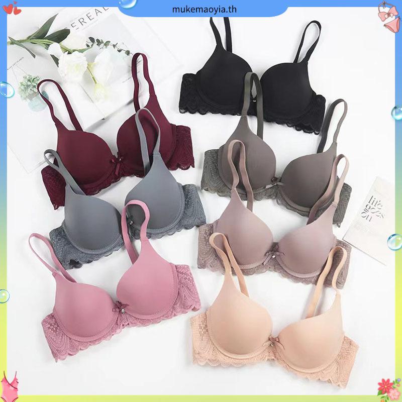 BSC Lingerie ชุดชั้นในลูกไม้เซ็กซี่ รูปแบบ MOLD BRA ฟองน้ำดันทรง มี PAD เสริม รุ่น BB6411_R25