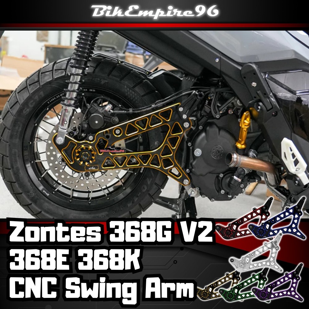 Zontes 368G V2 368E 368K Swing Arm NottyBoy CNC Plug & Play วัสดุสูง CNC ด้านหลังปลั๊ก N Play สําหรั