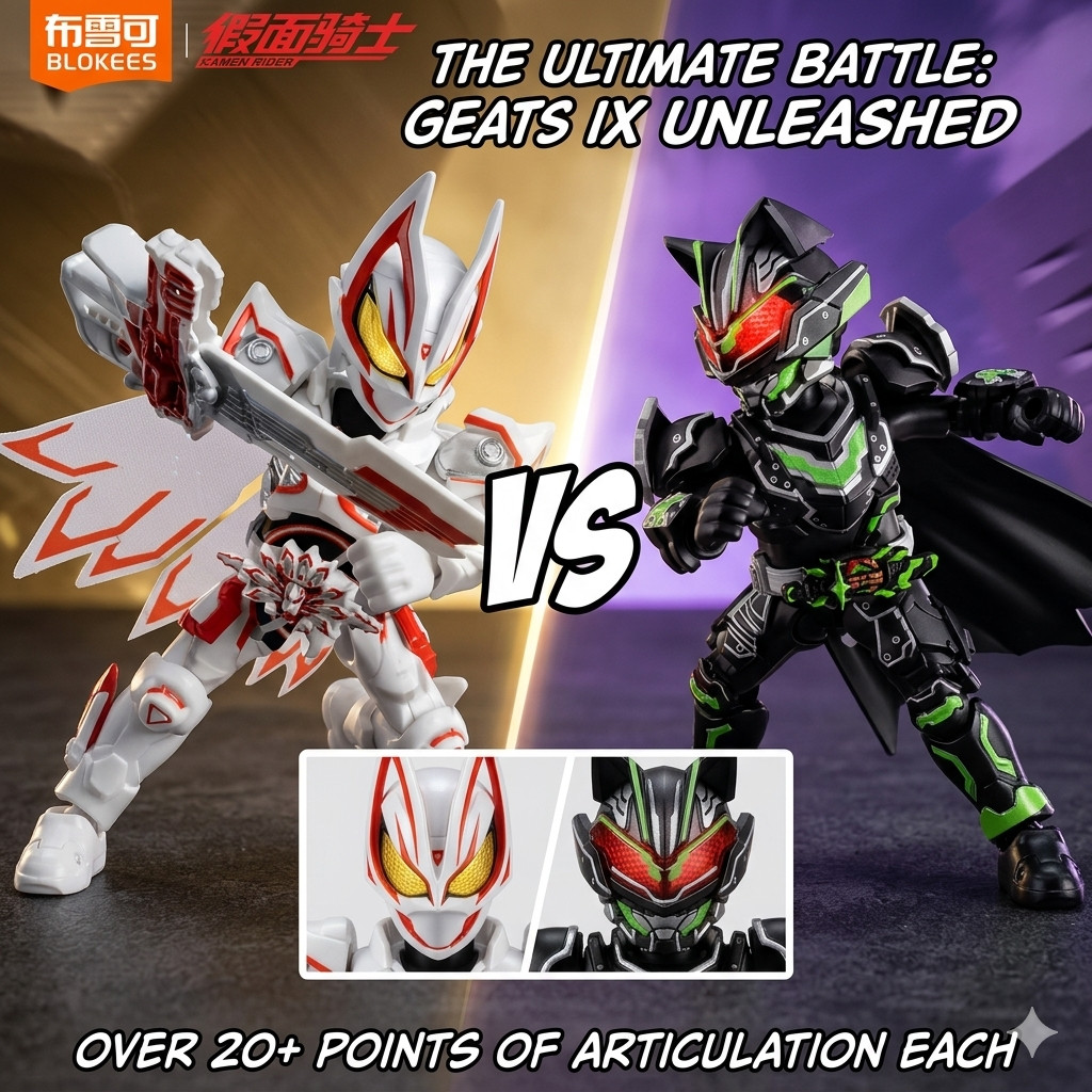 [ลิขสิทธิ์แท้] Blokees Kamen Rider Galaxy Series Vol.6 Geats IX ตัวต่อมาสค์ไรเดอร์กีทส์ ร่างสุดยอด ฟ