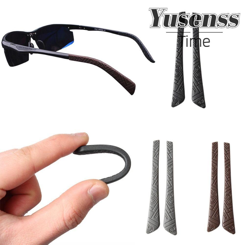 YUSEN ซิลิโคนสำหรับแว่นตา ป้องกันการเลื่อน สวมใส่ง่าย พร้อมที่รองขาแว่นและปลายแว่น