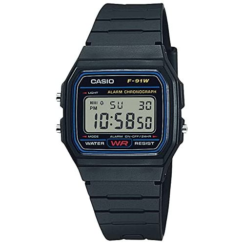[Casio] Watch Casio Collection F-91W-1JH Men's Black