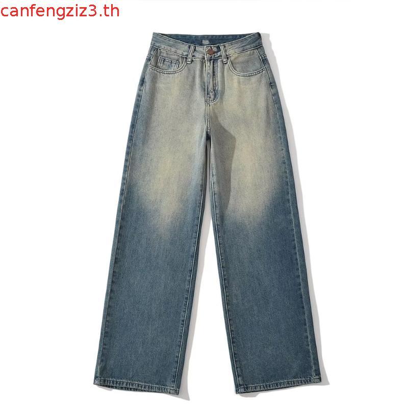 Riley.apparels - Virgin Jeans กางเกงยีนส์ 2ความยาว ทรงกระบอกกลางปลายขาม้า 7012