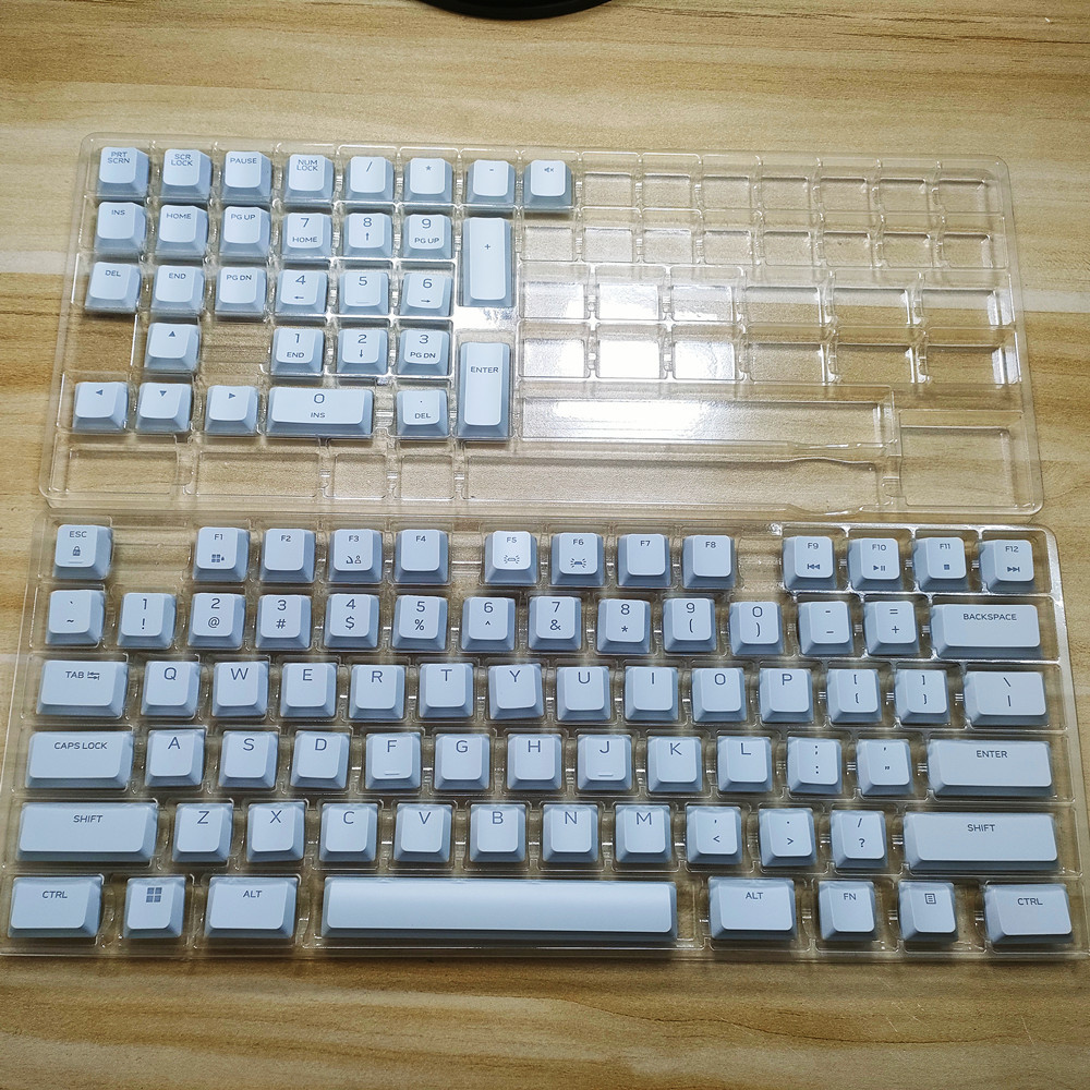คีย์บอร์ด คีบอร์ด keyboard ALIENWARE Alien aw510k Keycap Mechanical Keyboard Original White Transluc