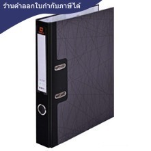 แฟ้มสันกว้าง [ตราช้าง] 112 F4 สัน 3" สีดำ (6เล่ม/แพ็ค)