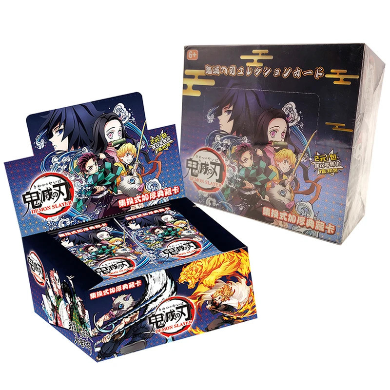 Demon Slayer Limited การ์ดตัวละครเทศกาล Party ประณีตอะนิเมะอุปกรณ์ต่อพ่วงของขวัญ Kamado Tanjiro การ์ดคุณภาพสูงของเล่นหายาก
