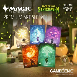 Gamegenic - PREMIUM ART SLEEVES ซองใส่การ์ด Magic The Gathering - Strixhaven - MTG