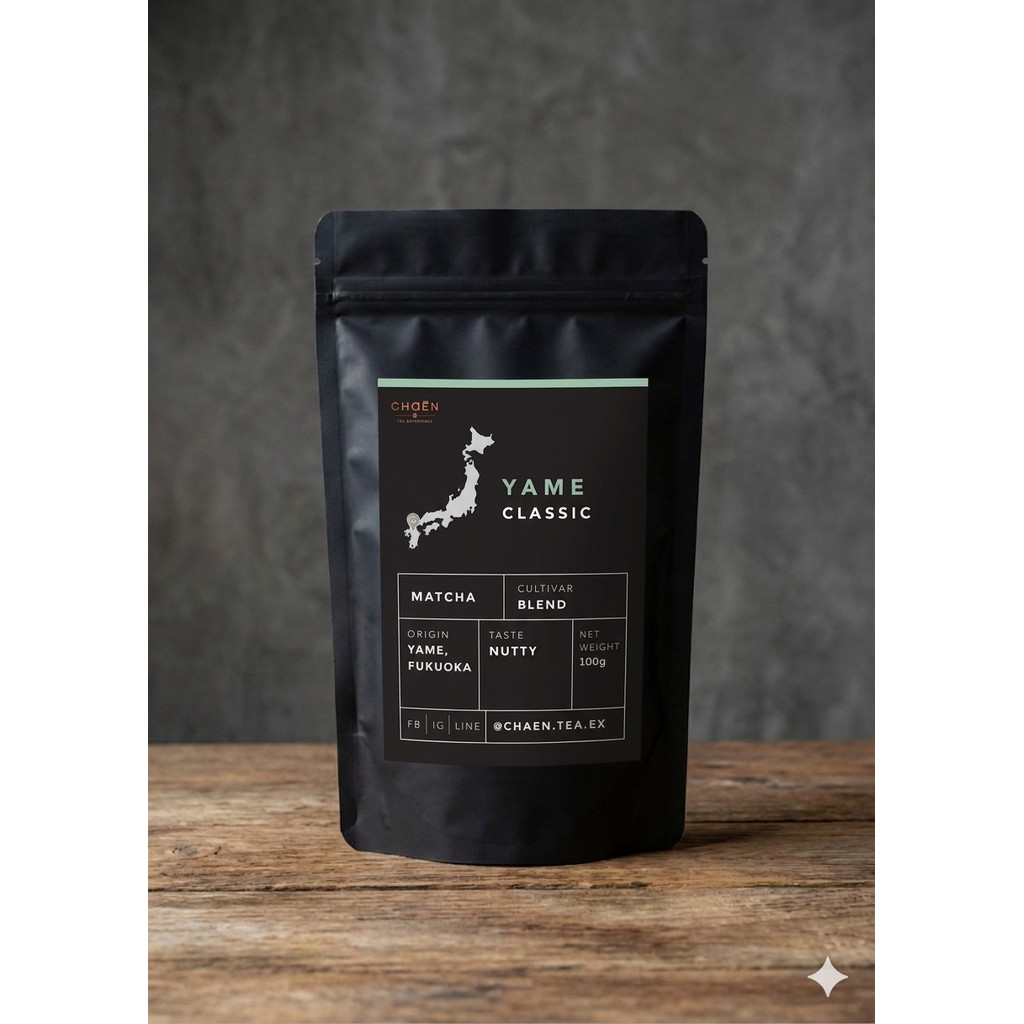Yame Matcha Classic 100g ชาเขียวมัทฉะคลาสสิค เมือง ยาเมะ จังหวัด ฟุกุโอกะ