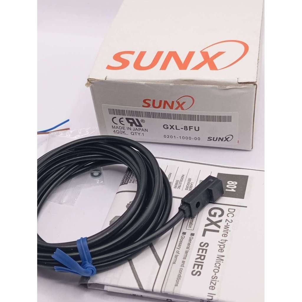 GXL-8FU ซึ่งเป็นเซ็นเซอร์ตรวจจับวัตถุแบบใกล้ชิด (Inductive Proximity Sensor)