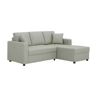 INDEX LIVING MALL โซฟาหนังสังเคราะห์ L-Shape รุ่นจอร์จ สีน้ำตาลเข้ม,สีเทาอ่อน และสีน้ำตาล(เลือกสีและข้างได้)