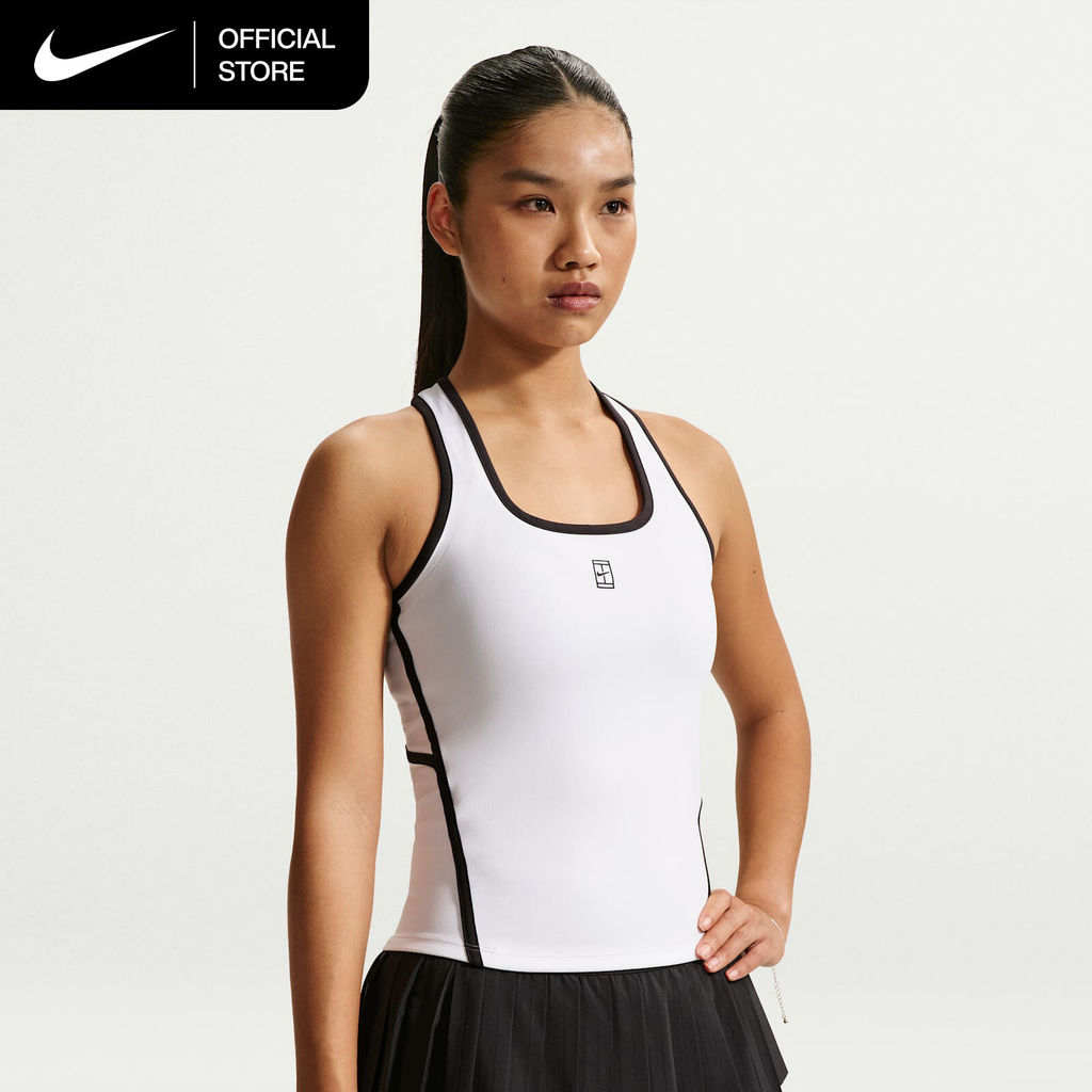 Nike Dri-FIT Women's Advantage Tennis Tank - White [II3607-100]