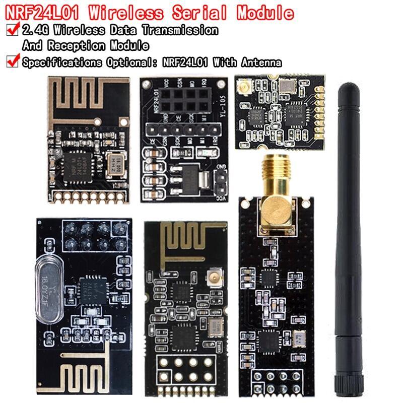 NRF24L01+ 2.4G โมดูลส่งข้อมูลไร้สาย 2.4GHz NRF24L01 รุ่นอัพเกรด NRF24L01+