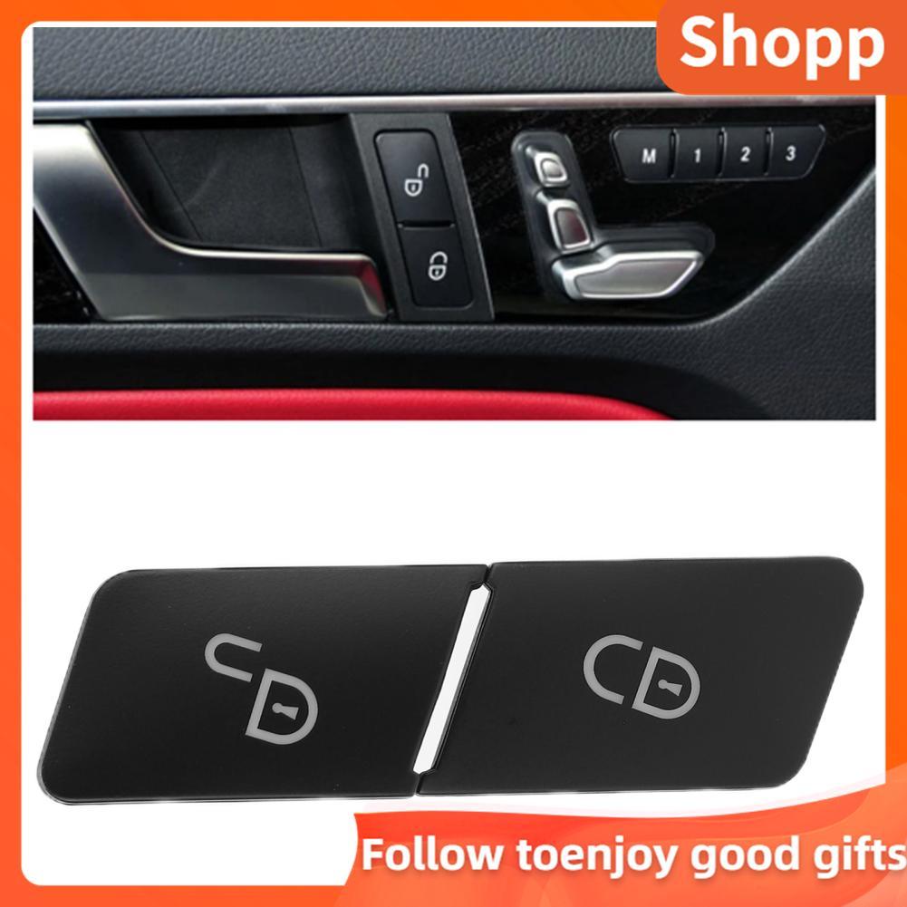 Shopp Shopp aqxreight รถซ้ายประตูล็อคปุ่มสวิทช์ 2049058402 สำหรับ MercedesBenzEClass W207 - วัสดุ AB