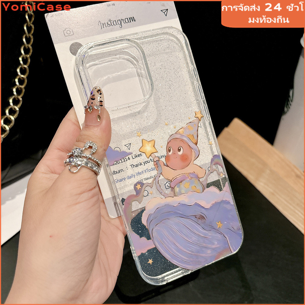 ⭐️STAR⭐️case for oppo RENO5F F19PRO A92 A58 RealmeC63 NarzoN53 C55 เคสโปร่งใสสำหรับOPPO A3X A57E A76 A5 A9 A38 A15 A94