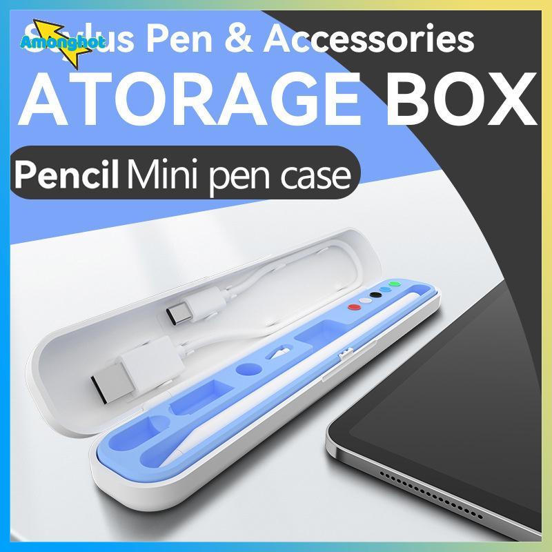 Amonghot>กล่องสําหรับดินสอ 2 1 สําหรับดินสอ 2nd Generation 1st Gen Stylusผู้ถือปากกาป้องกันกรณีI Pad