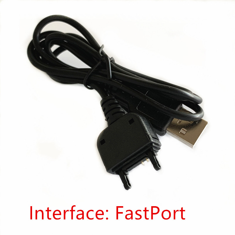 USB 2.0 ถึง Fastport แบตเตอรี่สายชาร์จสําหรับ Sony Ericsson Twiggy U1 U10 U10i S500i W350c T650 W350