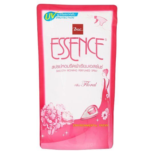 [สินค้าส่งด่วน] เอสเซ้นซ์น้ำยารีดผ้าเรียบ ชมพู 500มล. ESSENCE IRONING STARCH PINK 500ML.