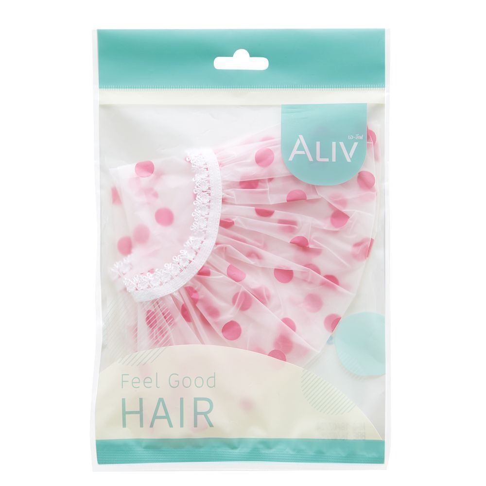 [สินค้าส่งด่วน] เอ-ลีฟ หมวกคลุมผมอาบน้ำ ALIV SHOWER CAP WRAPPED WITH LACE