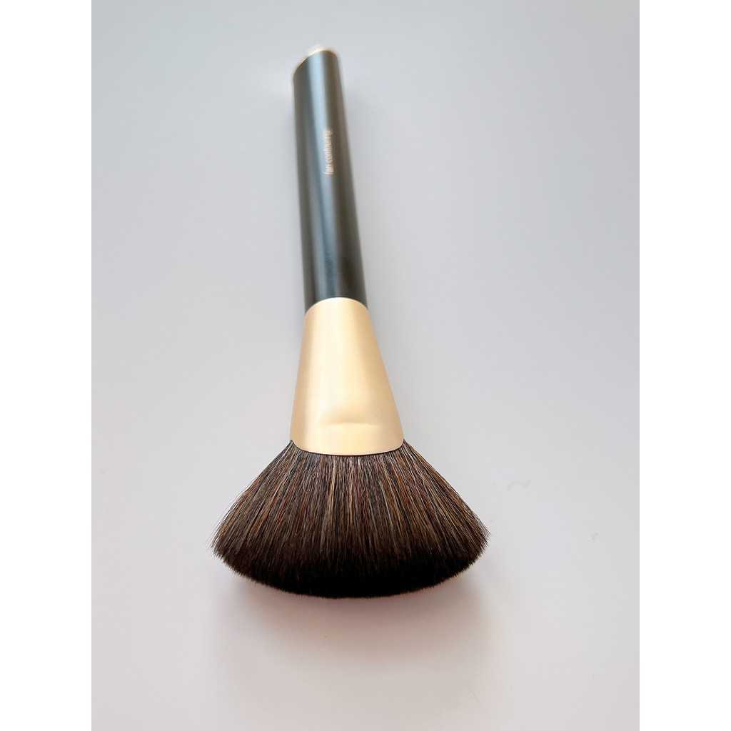 ส่งออกไปยังสหรัฐอเมริกา Sonia kashuk Fan-Shaped Loose Powder Brush Contour Brush Powder Sweep Heavy 