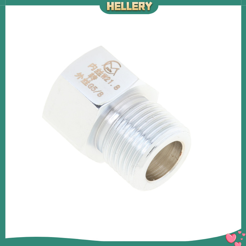 [HelleryTH] Aquarium Fish Tank Co2 Regulator กระบอกอะแดปเตอร์แปลงสกรู, W21.8 ถึง G5/8 ,G5/8 ถึง W21.