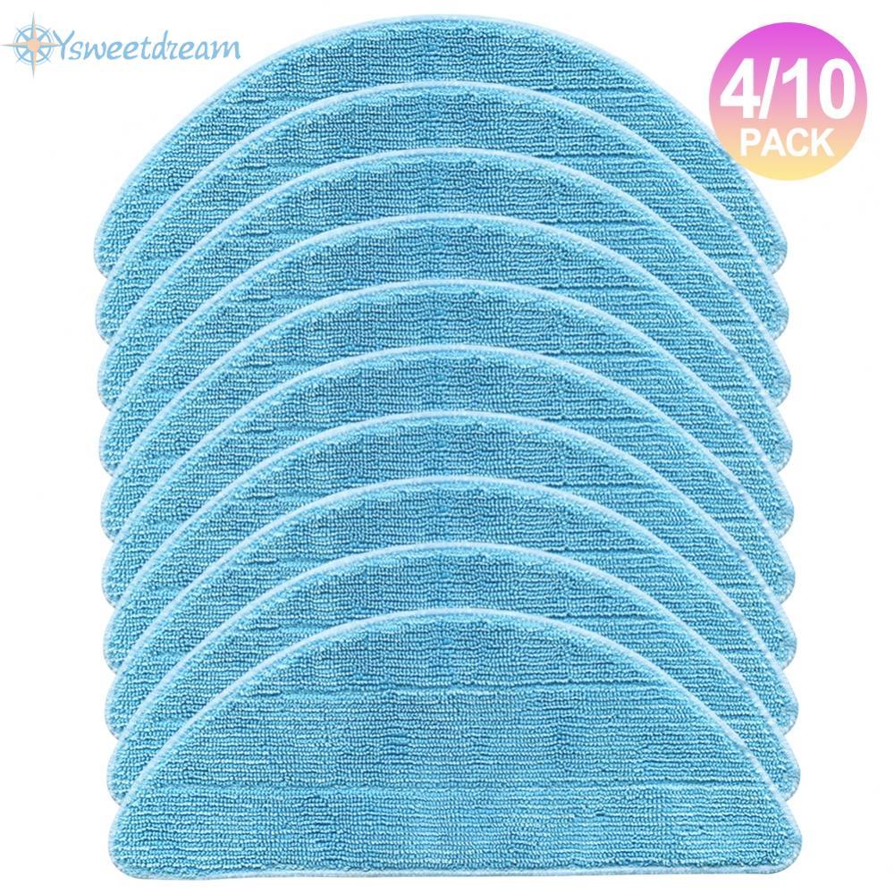 【SWTDRM】Microfiber Mop Cloth Kit for ILIFE G9 G9PRO V9 V9PRO Vacuum Cleaner 4 or 10 Pack
