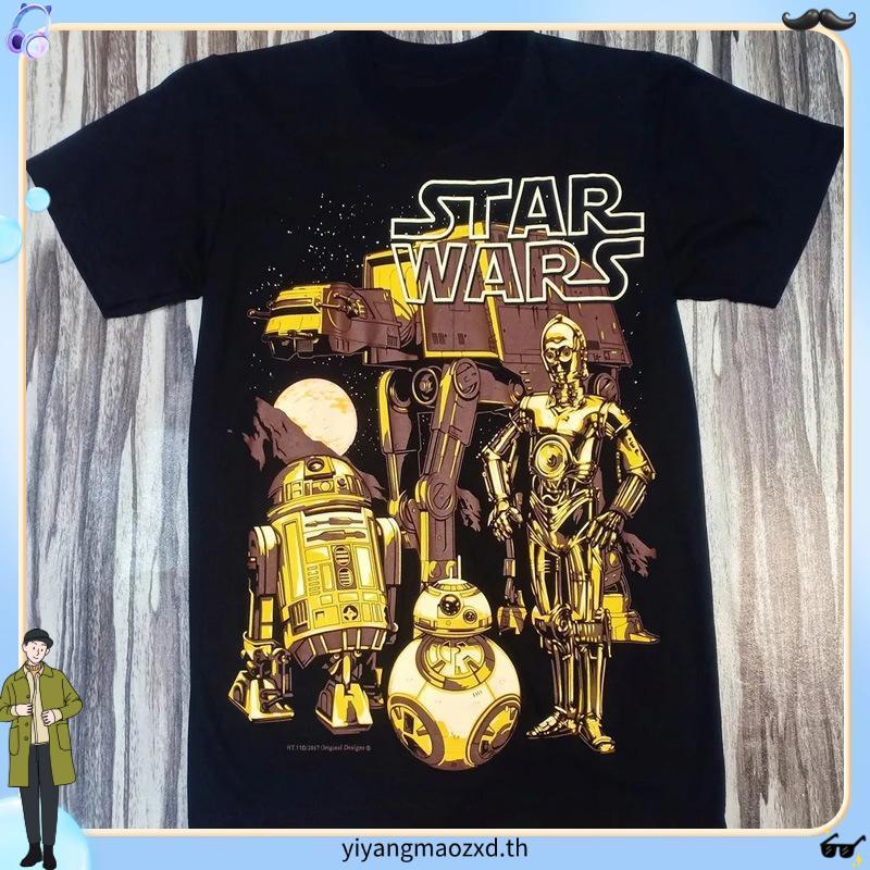 BT 65 Star Wars Kylo Ren เสื้อยืด สีดำ BT Black Timber T-Shirt ผ้าคอตตอน สกรีนลายแน่น S M L XL XXL