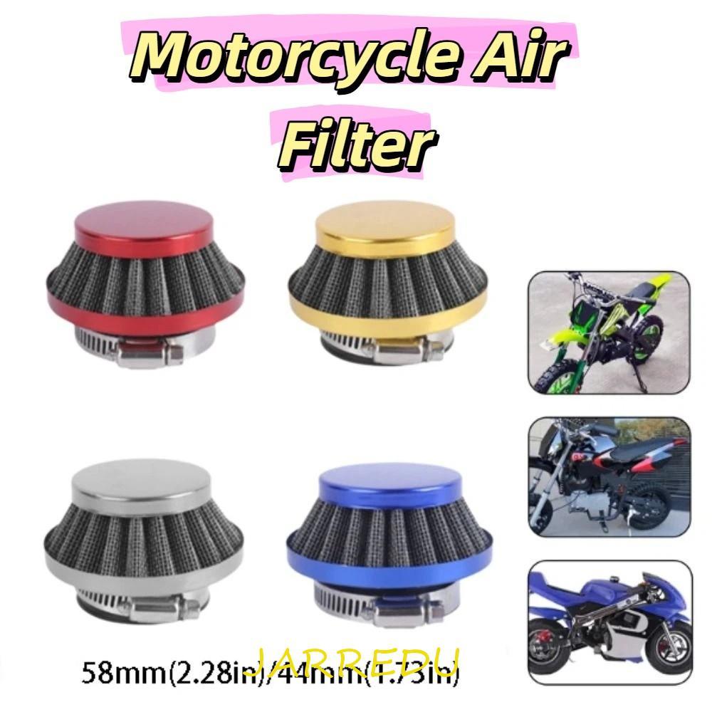 JARREDU Performance Air Filter, Modification Kit 58mm Motorcycle Air Filter, Gas Motorized Bike Inta