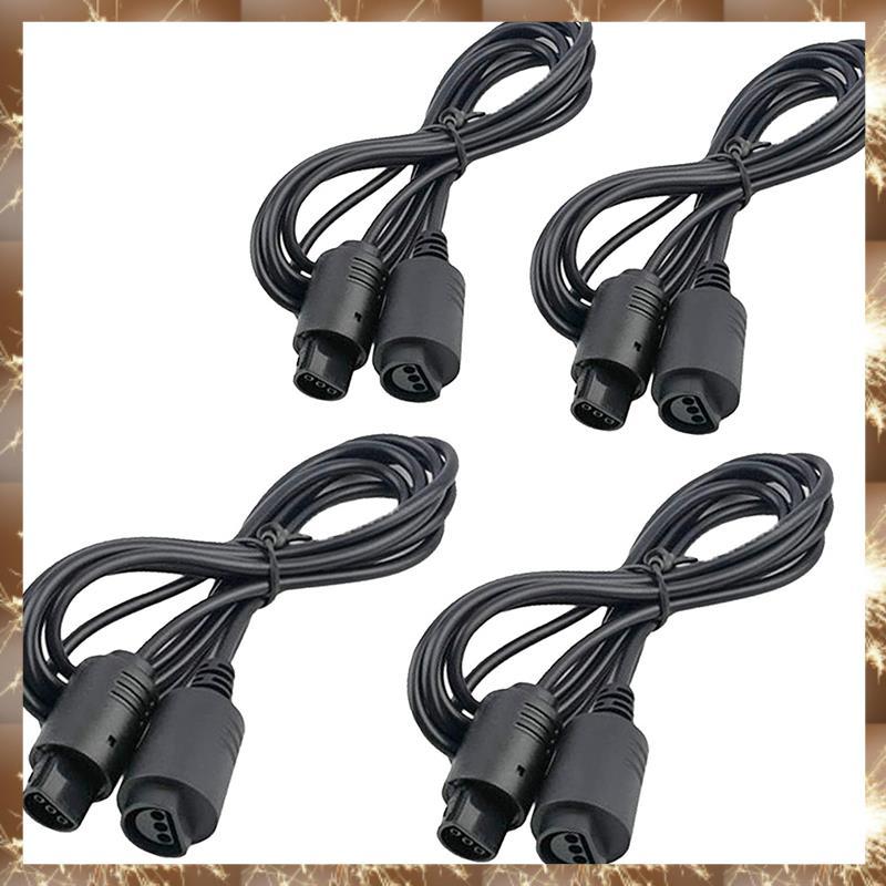 (YZN)4 Pack 6Ft N64 Controller Extension Cable Cord 64 N64 Controller