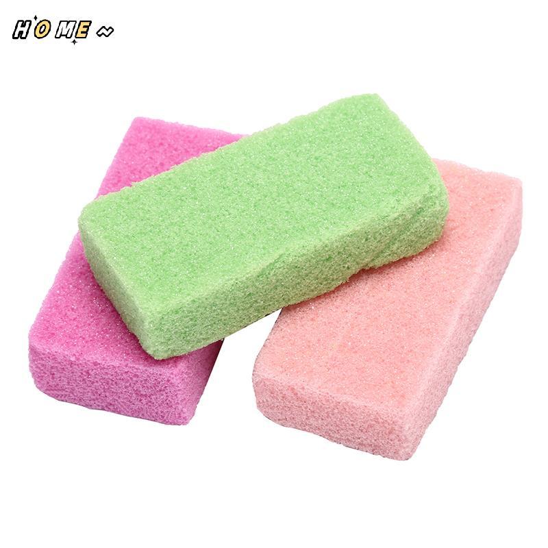 NewHOME หินภูเขาไฟฟองน้ํา Exfoliate Foot Care ลบ Hard Dead Skin Feet Rasp