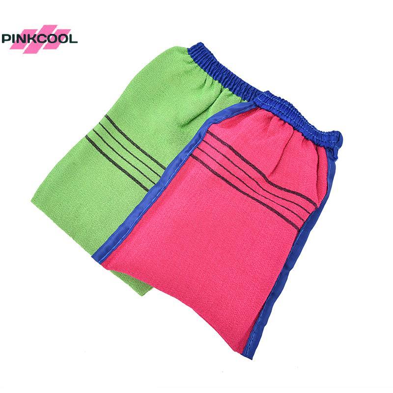 PINKCOOL 1x Moroccan Hammam Bath Scrub Glove Exfoliating Facial Tan Remover SPA HOT
