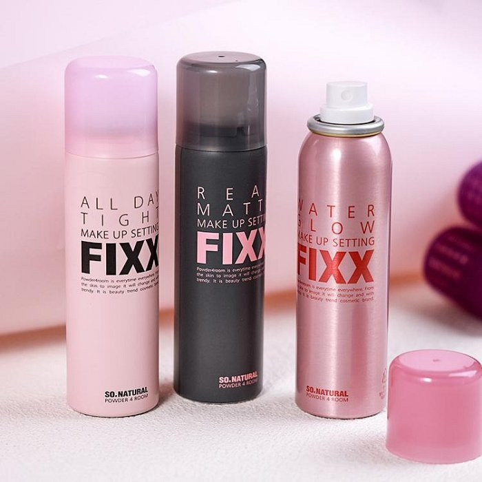 Sonatural Fixx Foundation Setting Spray 75ml/All Day Tight Face Makeup Setting Finishing Spray