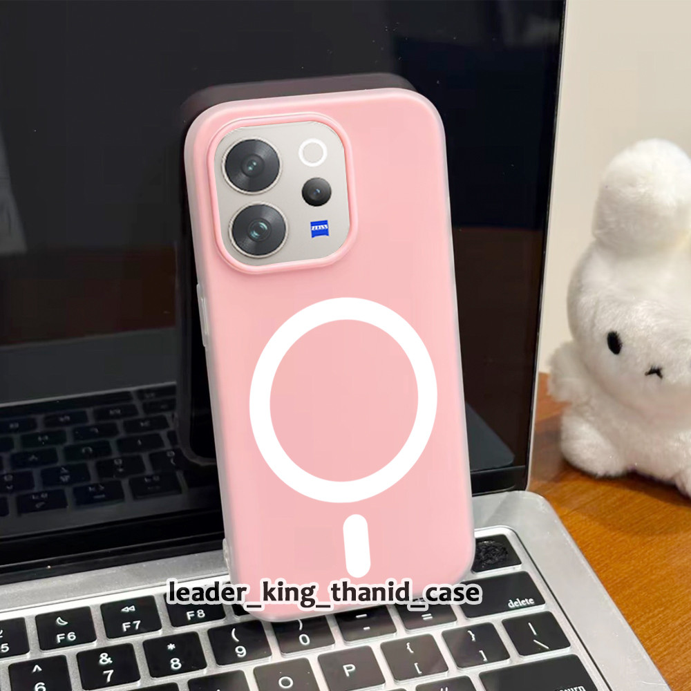 Jelly 2-in-1 Dual Case For ViVo V70 Elite Y11D Y05 Y31D V70Fe V70 5G V70Elite เคสซิริโคน สีพื้นพาสเทล 051
