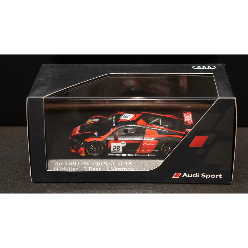 [สต๊อกพร้อม ติดต่อหากคุณมีคําถามใดๆ] 1: 43 Audi R8 LMS