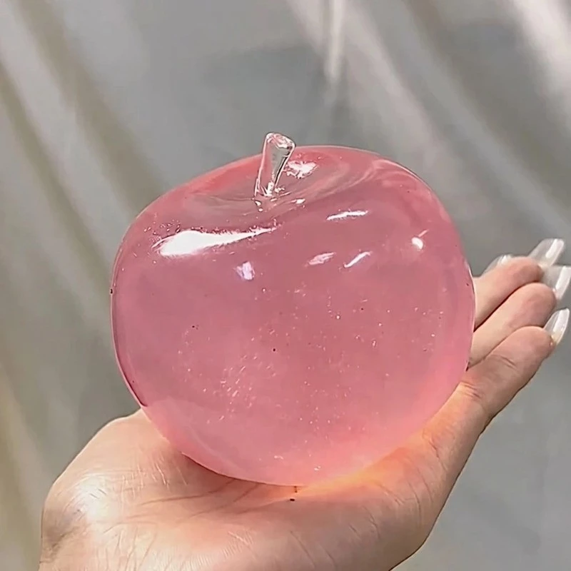Squishy สีเขียว Apple Stress Ball Soft Fidget Sensory ของเล่นสําหรับ ADHD ออทิสติกช้า Rebound บีบของเล่นสําหรับทุกวัยคริสต์มาสของขวัญ