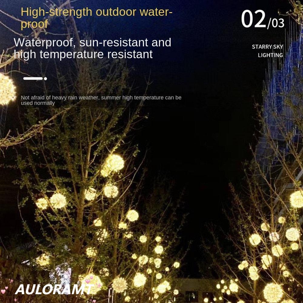 AULORAMT ไฟแขวน, ไฟ LED 20 ซม. สายไฟนางฟ้า LED, หลายสีสายไฟนางฟ้ากลางแจ้ง