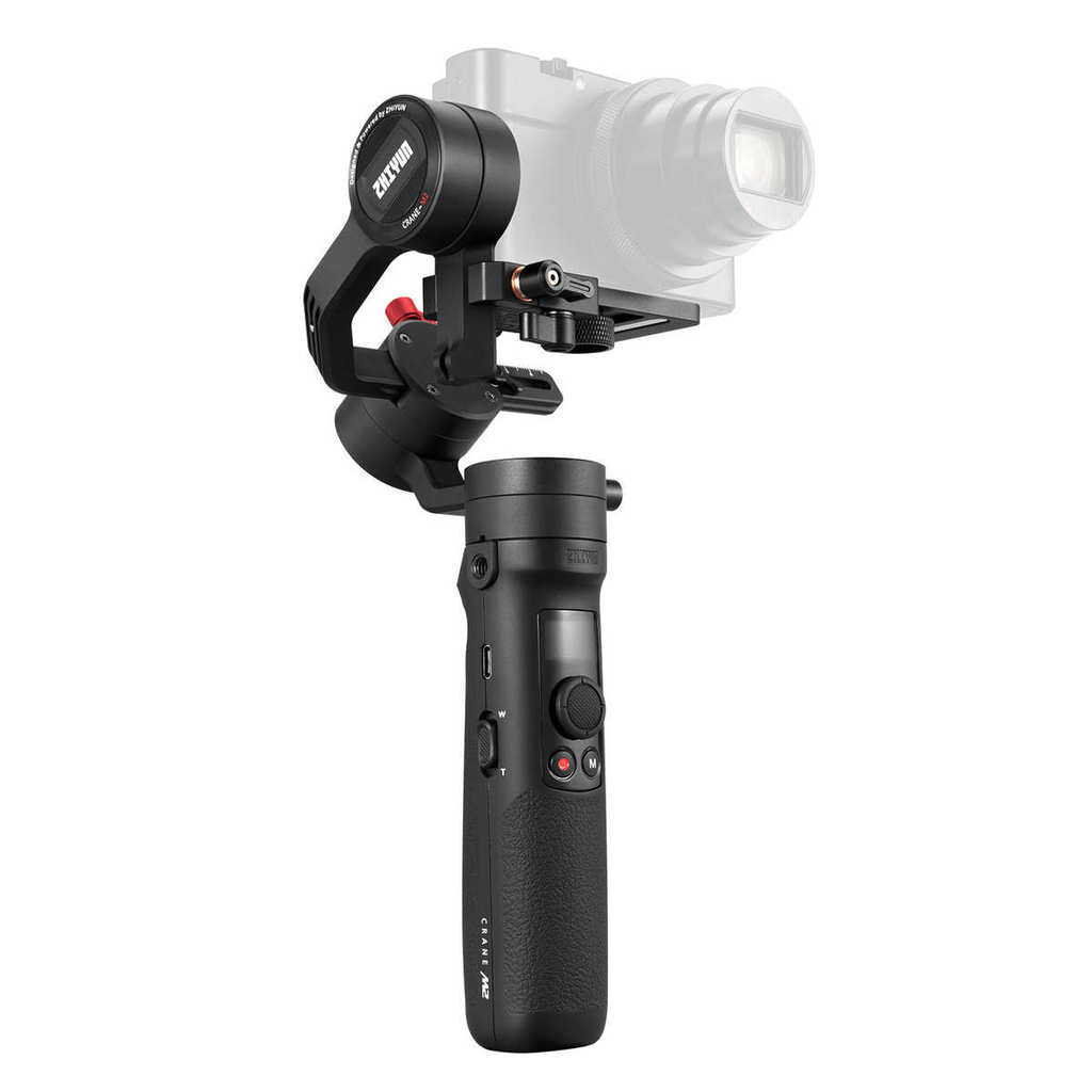 Zhiyun CRANE CRANE M2 การ์ดกล้องกล้องกีฬาโทรศัพท์มือถือ Micro เดี่ยวมือถือ Anti-Shakeing Stabilizer