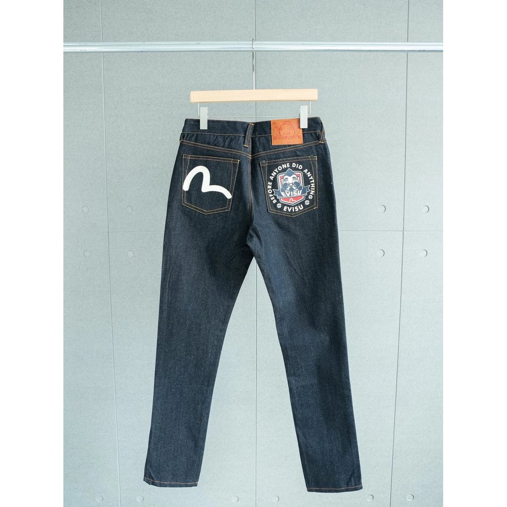 [GGBR/เวอร์ชั่นท็อป] EVISU/God of Fortune 2025 Spring Summer New Style Mens Multi-pocket Original Co