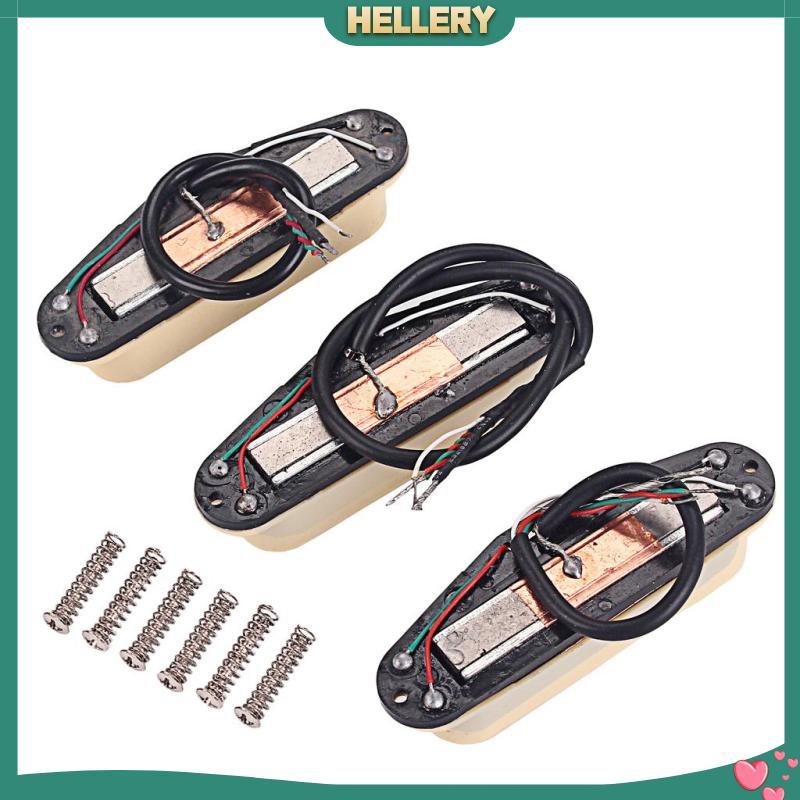 [HelleryTH] 1 ชุดคอ/กลาง/บริดจ์ Humbucker Pickup Alnico V สําหรับชิ้นส่วนกีตาร์ ST