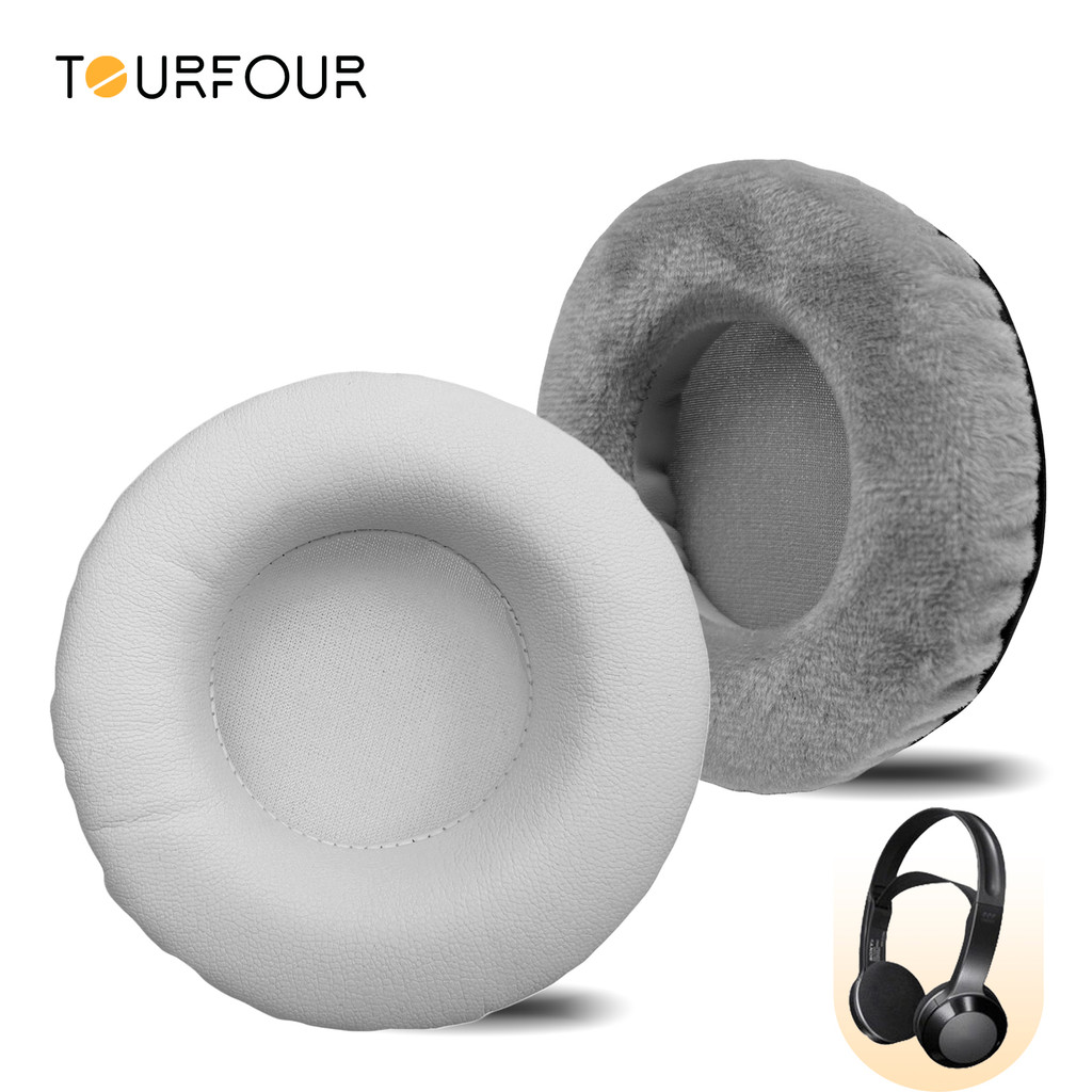TOURFOUR เปลี่ยนแผ่นรองหูฟังสําหรับ Sony MDR-G45,MDR-222KD,MDR-IF240RK หูฟังแผ่นรองหูฟังแขน Earmuffs