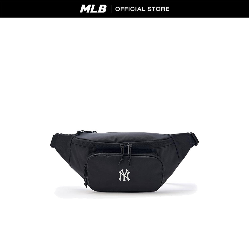 MLB กระเป๋าคาดเอว ยูนิเซ็กส์ Unisex Basic Gorpcore Belt Bag รุ่น 3AHSB025N 50BKS สีดำ