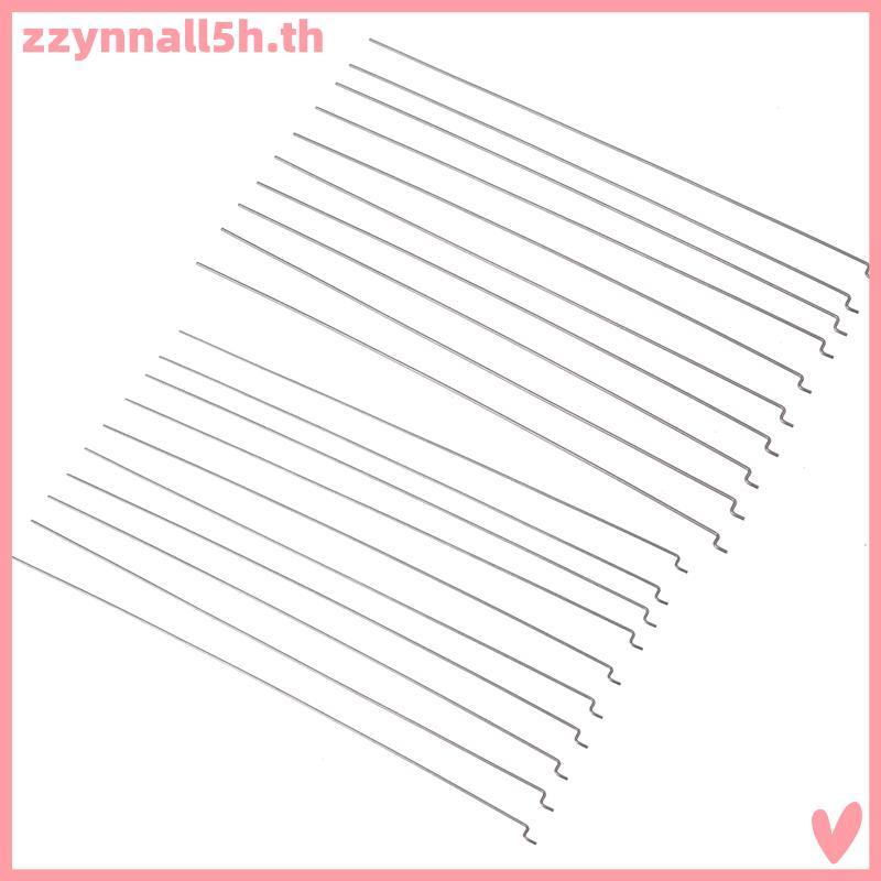 Zzynnall5h 10 ชิ้น Z ประเภท D1.2 มิลลิเมตรลวดเหล็ก push ดึง rod pushrod สําหรับเครื่องบิน rc เครื่อง