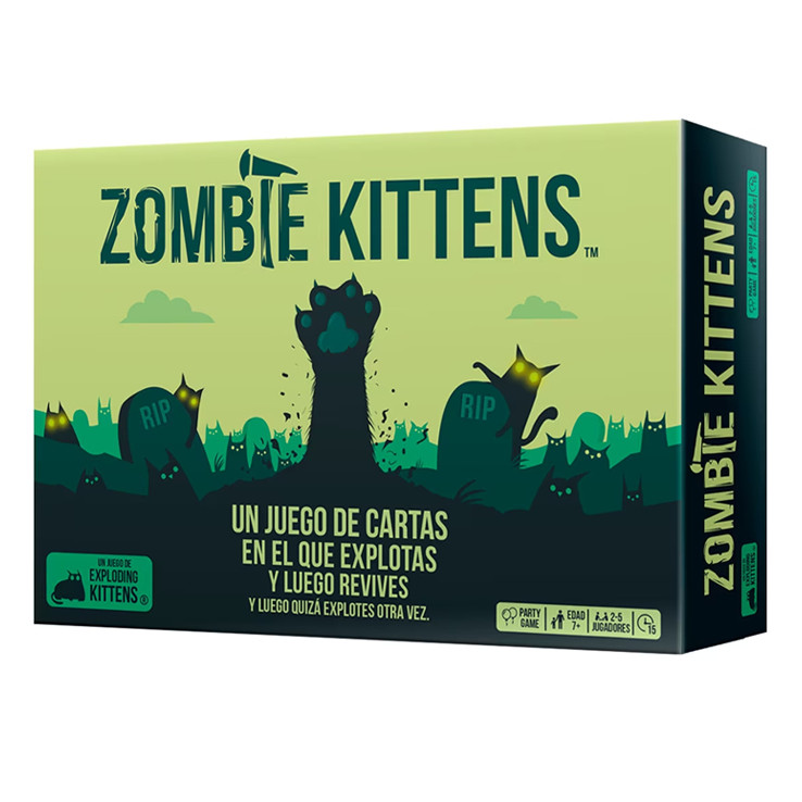 Zombie Kittens Card Game by Exploding Kittens-บอร์ดเกม จับผี สินค้ามีพร้อมส่ง